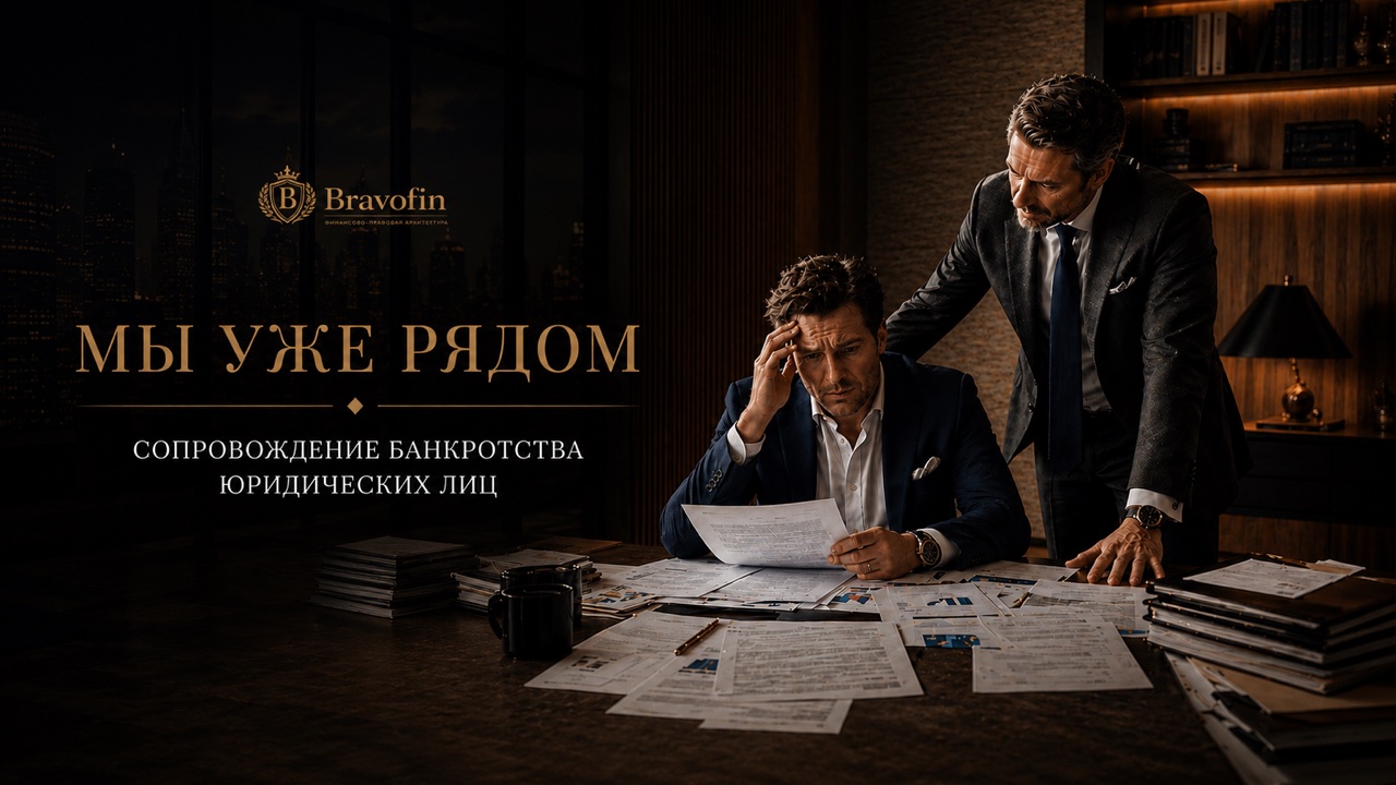 Сопровождение банкротства юридических лиц — BravoFin