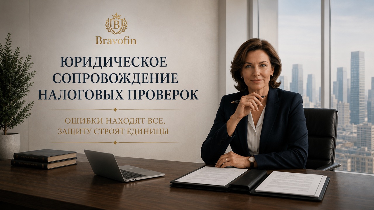Юридическое сопровождение налоговых проверок — BravoFin